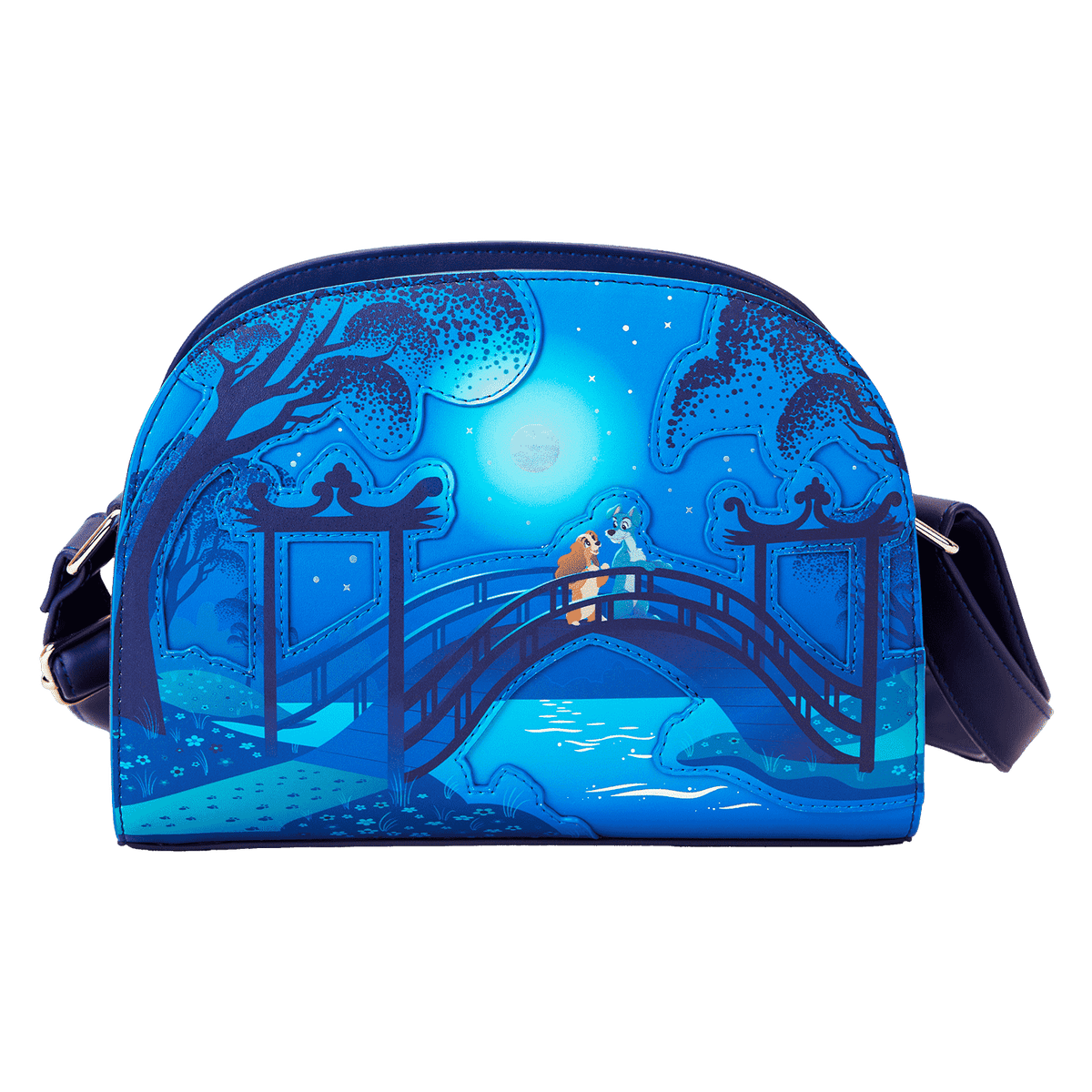 lady and the tramp 70th anniversary crossbody bag