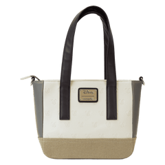 mickey & friends canvas mini tote crossbody bag