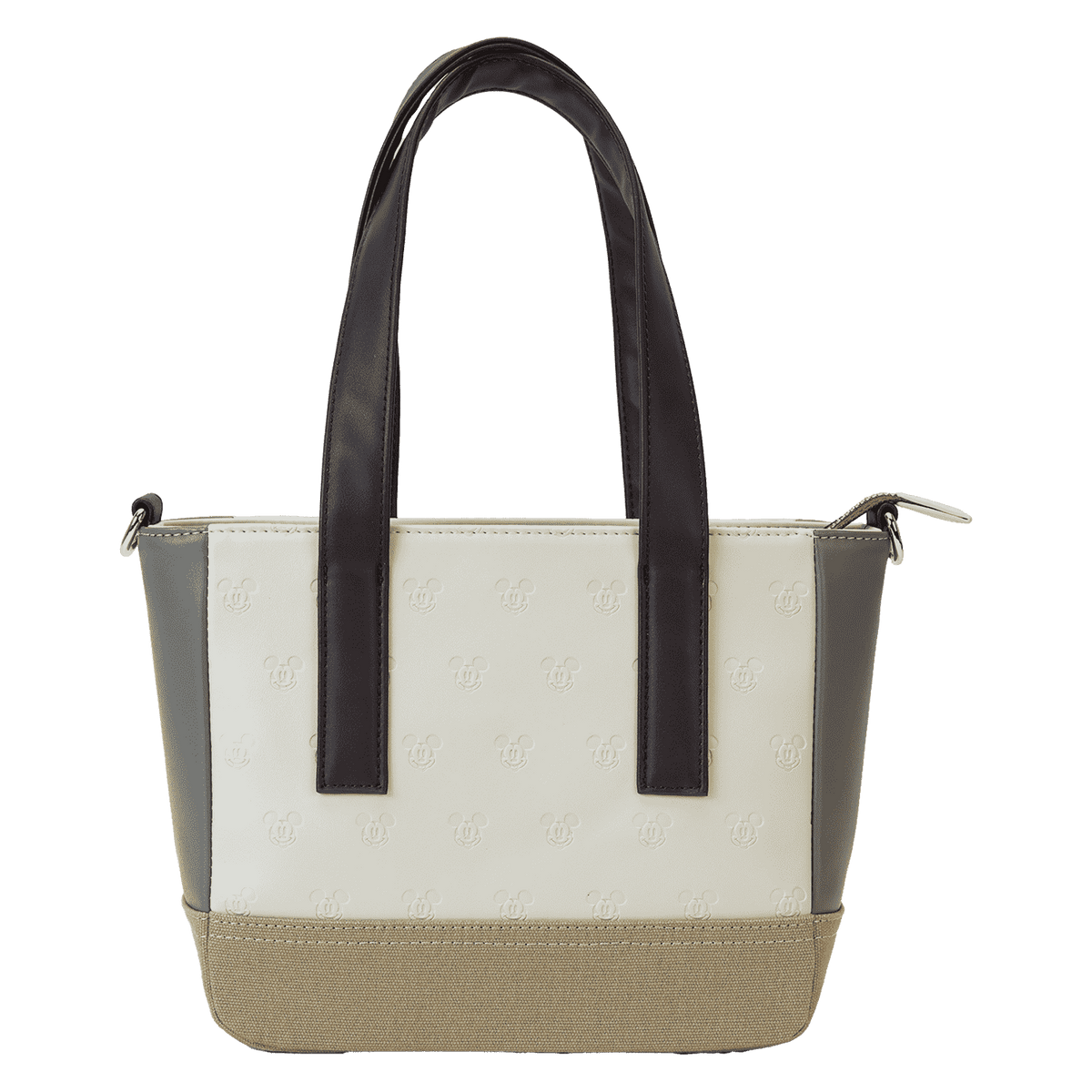 mickey & friends canvas mini tote crossbody bag