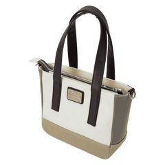 mickey & friends canvas mini tote crossbody bag