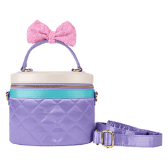 daisy duck 85th anniversary sequin quilted crossbody bag