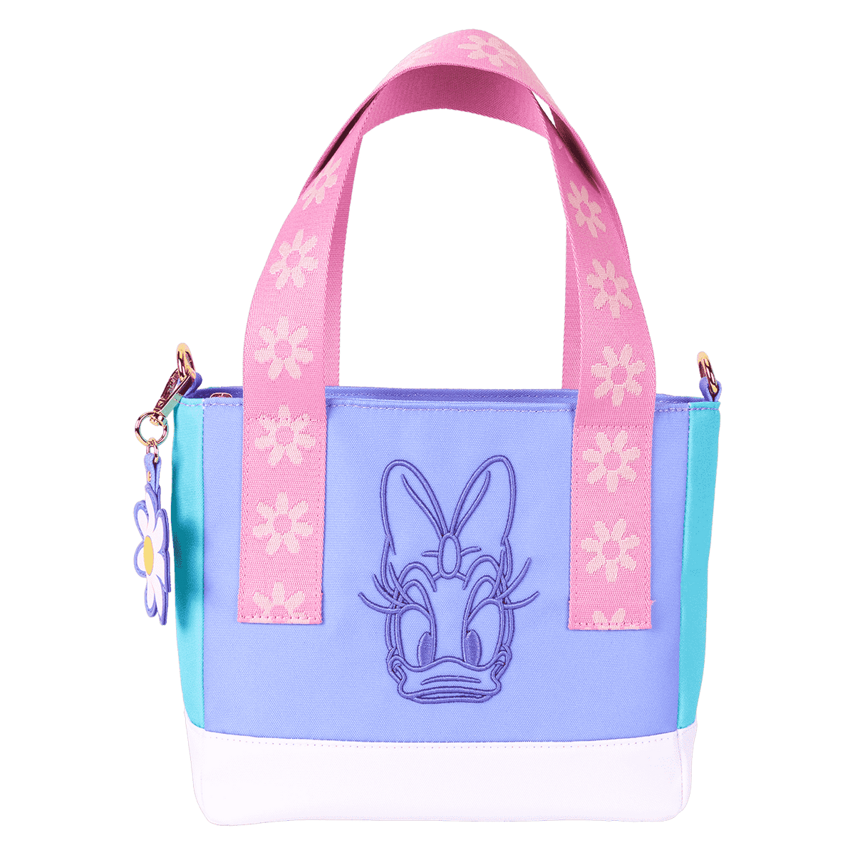 daisy duck 85th anniversary mini tote crossbody bag