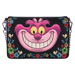alice in wonderland cheshire cat tulgey wood crossbody bag