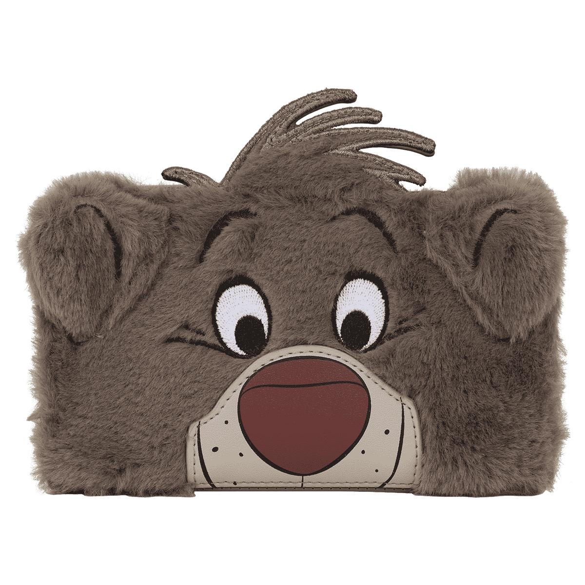 the jungle book exclusive baloo plush cosplay flap wallet