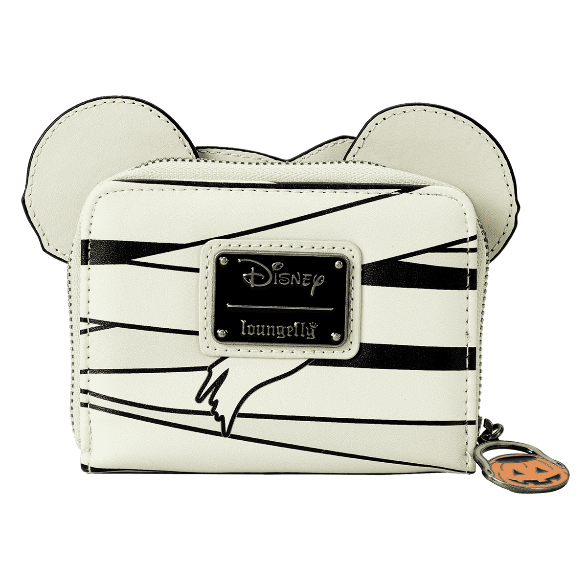 mickey mouse mummy cosplay glow zip around wallet
