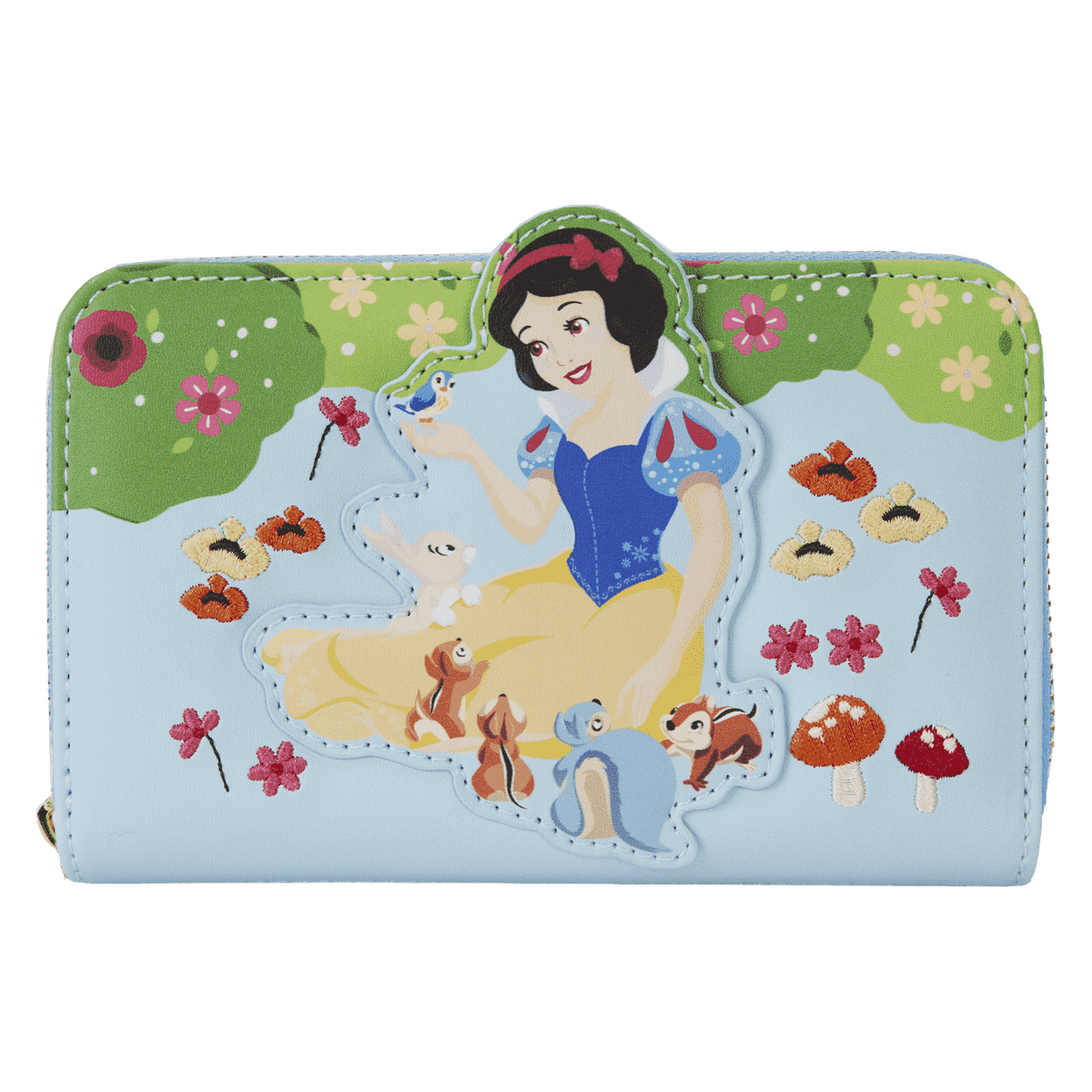 snow white and the seven dwarfs exclusive forest friends zip around wallet