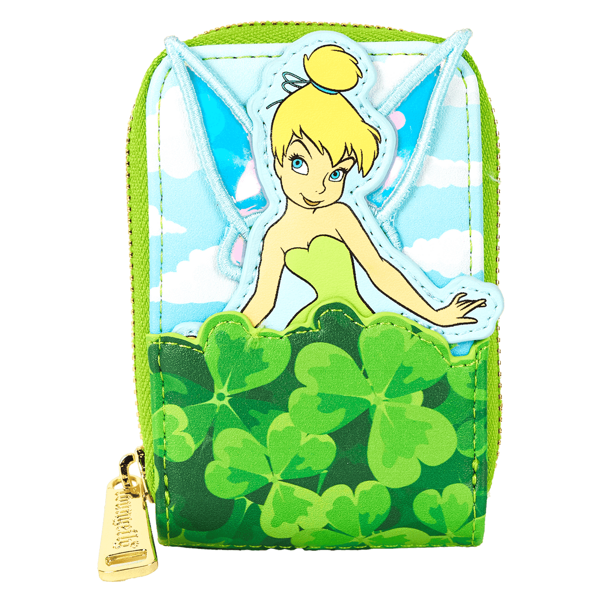 peter pan tinker bell exclusive clover accordion wallet