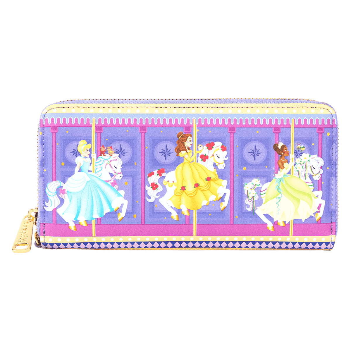 disney princess exclusive carousel wristlet wallet