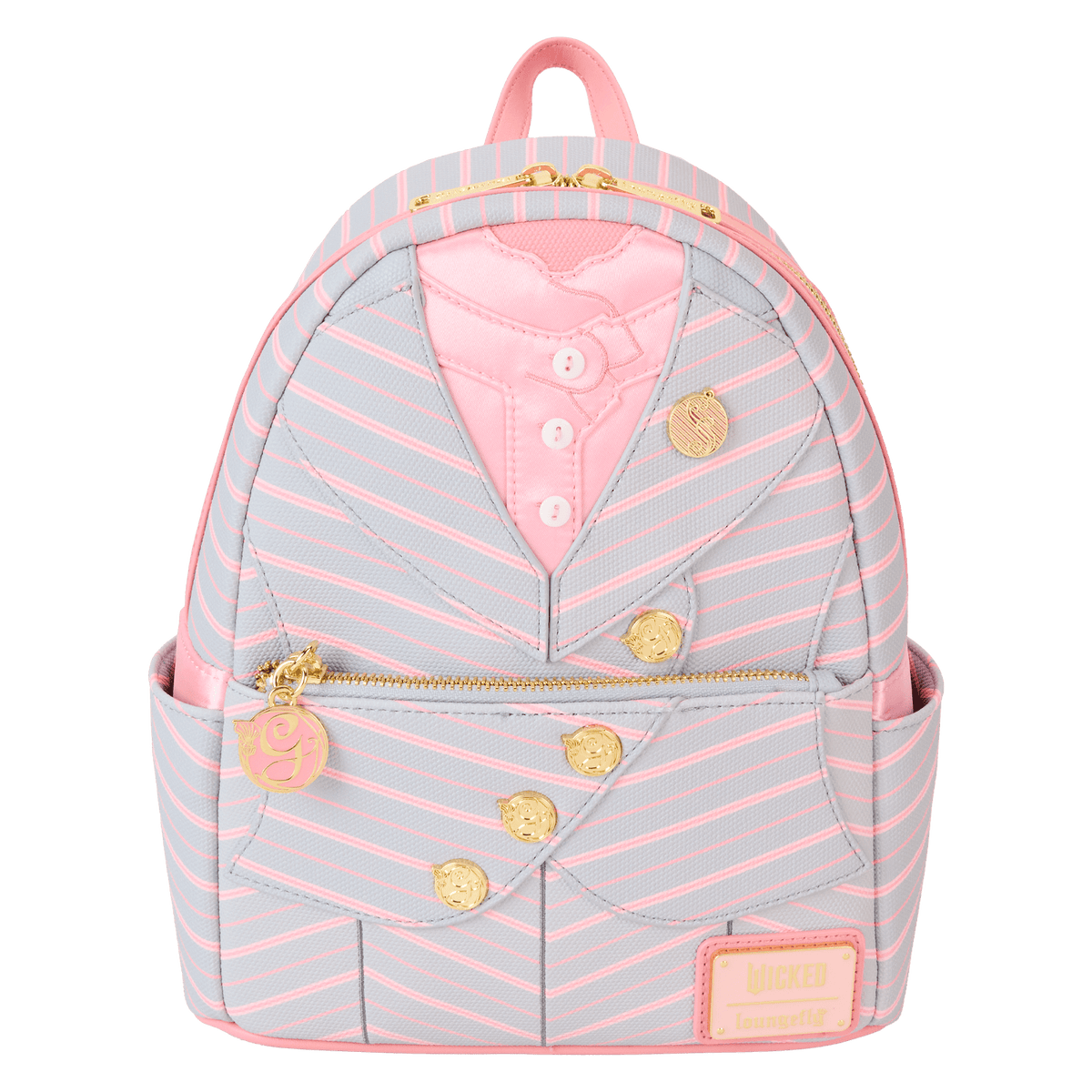 wicked glinda shiz university uniform cosplay mini backpack