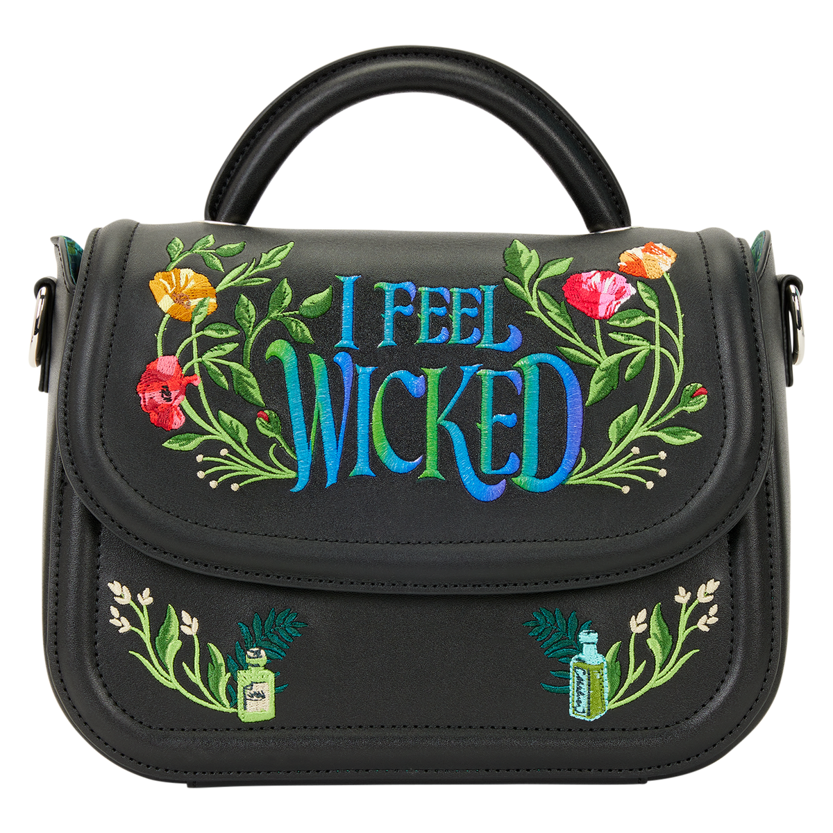 wicked: for good i feel wicked crossbody bag